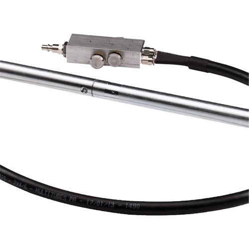 Portable 2-Stage Jack, 11 Ton(s)/22 Ton(s), Air Hydraulic Action Paper