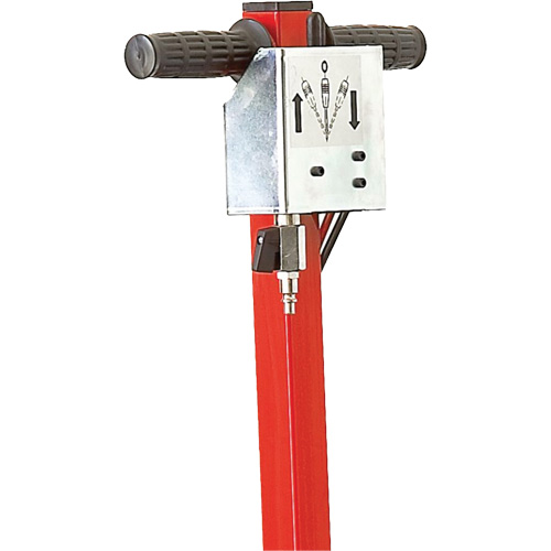 Cric HD &agrave; 2 &eacute;tapes, 22 tonne(s)/44 tonne(s), Air comprim&eacute;/hydraulique Action Paper
