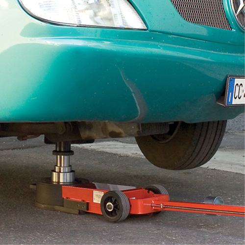 3-Stage Jack, 17 Ton(s)/33 Ton(s)/66 Ton(s), Air Hydraulic Action Paper