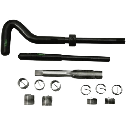 Ensemble d'atelier pour la r&eacute;paration des filetages de bougies d'allumage Action Paper