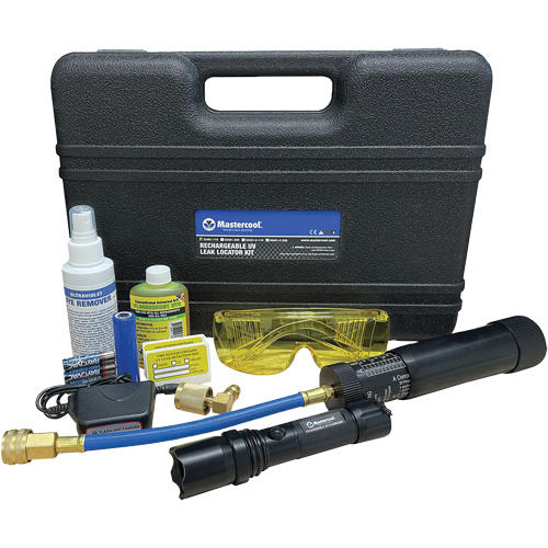 Rechargeable UV Leak Locator Kit Action Paper