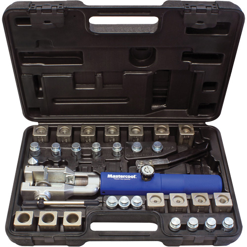 Universal Hydraulic Flaring Tool Set with Tube Cutter & Fuel Line Adapter Action Paper