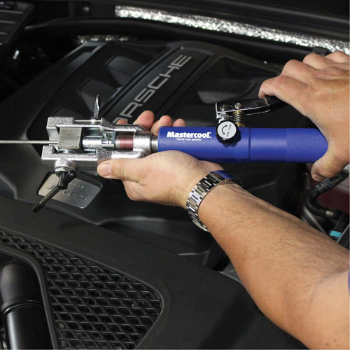 Universal Hydraulic Flaring Tool Set with Tube Cutter & Fuel Line Adapter Action Paper