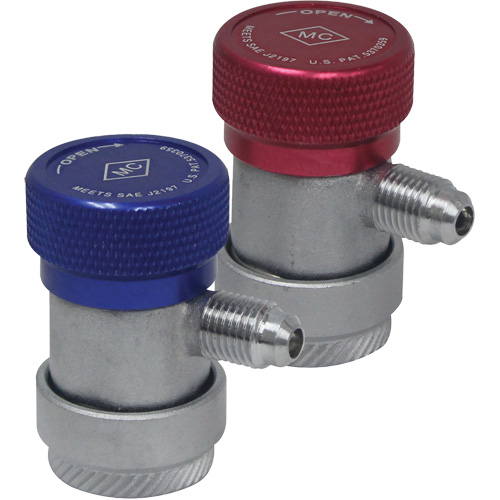 1/4? FL-M x 13 mm Low Side Manual R134a Quick Coupler Action Paper