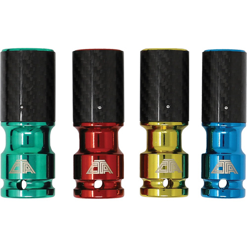 Lug Socket Set with Carbon Fiber Sleeves Action Paper