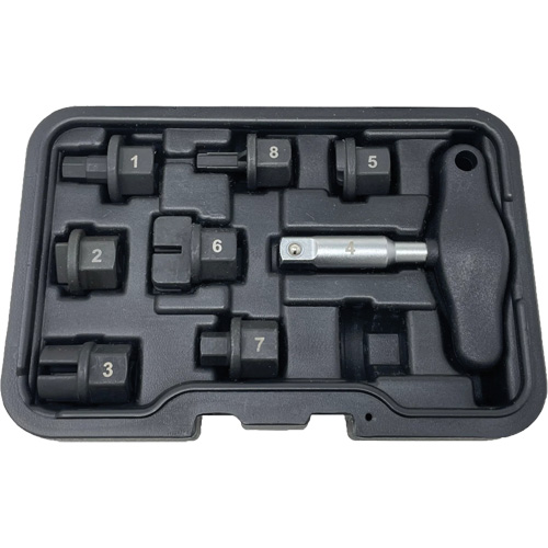 Trousse d'outils pour bouchons de vidange dhuile 8 morceaux Action Paper