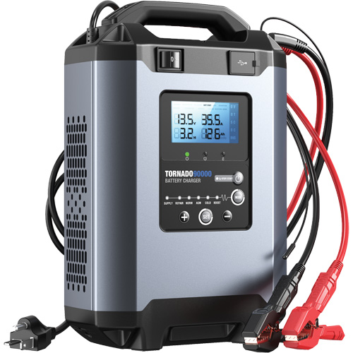 Alimentation stable 90 A et chargeur intelligent 12 V/24 V Tornado90000 Action Paper