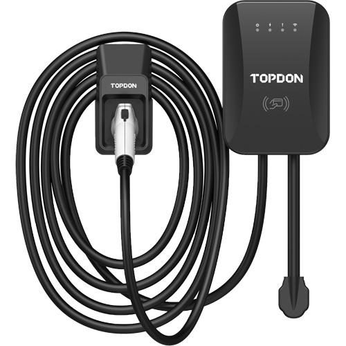 PulseQ AC Home EV Charger with RFID Mode, 40 A, Level 2 AC, Type 1 (SAE J1772) Connector Action Paper