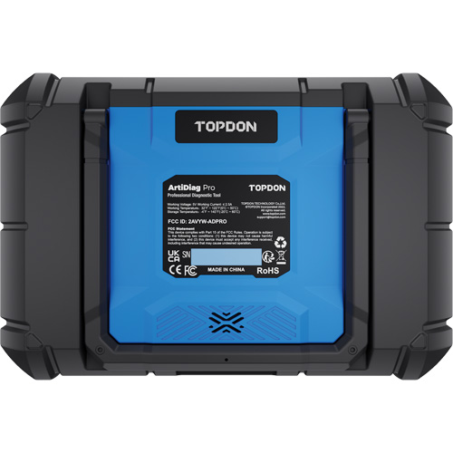 Outil de diagnostic ArtiDiag Pro 7" avec fonctions de service et commandes bidirectionnelles Action Paper