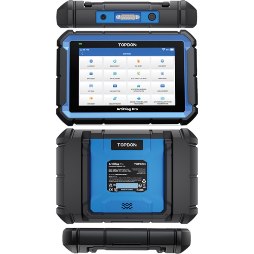 Outil de diagnostic ArtiDiag Pro 7" avec fonctions de service et commandes bidirectionnelles Action Paper