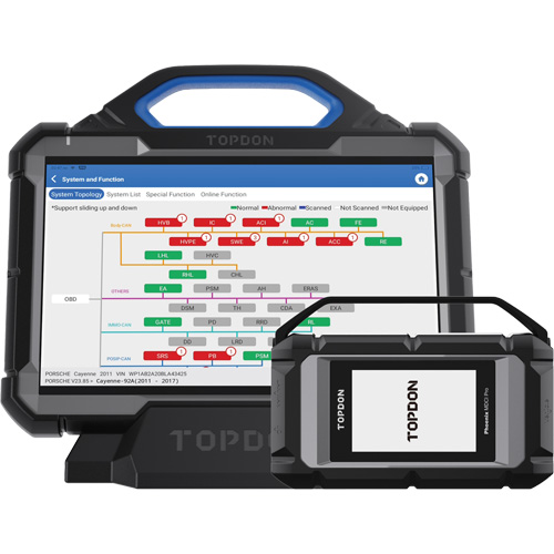 Outil de diagnostic de niveau OE Phoenix Max Basic de 13,3", station daccueil et programmation infonuagique Action Paper