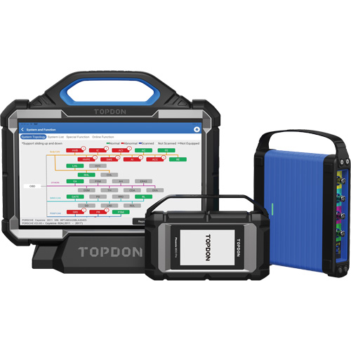 Outil de diagnostic Phoenix Max de niveau &eacute;quipement original de 13,3" avec station daccueil et oscilloscope &agrave; 4 voies Action Paper