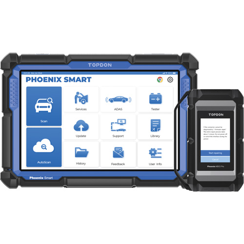 Phoenix Smart 10.1" OE-Level Scan Tool, Cloud-Based Programming & Advanced Protocols Action Paper