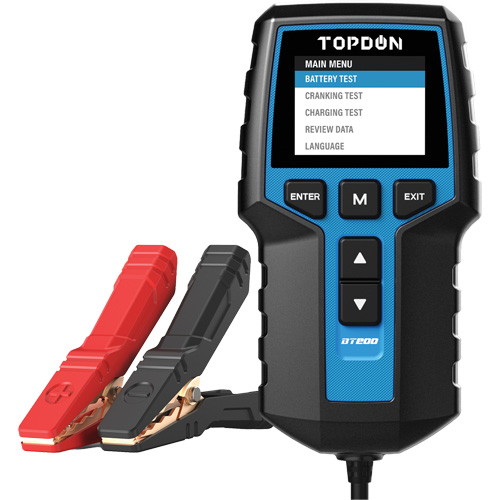 BT200 12V Battery & 12V/24V System Tester Action Paper