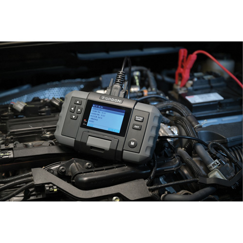 Testeur de batterie 12?V et de syst&egrave;mes 12?V/24?V BT600 avec imprimante int&eacute;gr&eacute;e Action Paper