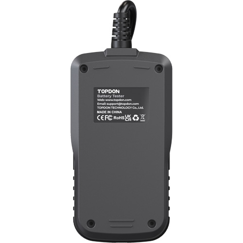 Testeur de batterie, de charge et de d&eacute;marrage BT50 avec imprimante Action Paper