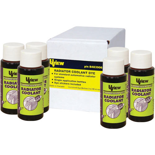 Bouteilles de colorant pour refroidissant de radiateur Action Paper
