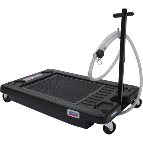 Drain d'huile portable en polypropyl&egrave;ne &agrave; profil bas Action Paper