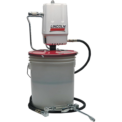 Air-Operated Gear Lube Grease Pump Action Paper
