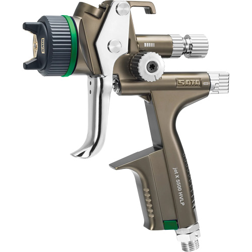 Pistolet de peinture de premi&egrave;re qualit&eacute; pour la peinture automobile X 5500 HVLP 1,3 I RPS D, Entr&eacute;e d'air 1/4" NPT, 15,19 pi³/min, Capacit&eacute; 0,6 L/0,9 L, 0,17 psi Action Paper