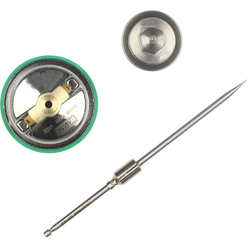 Jeu de buses de retouche 4400 B HVLP 1,2, 4,24 pi³/min, 0,14 psi Action Paper