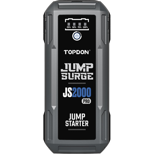 JumpSurge2000Pro 2500 Peak Amp Battery Jump Starter, Power Bank & Flashlight Action Paper