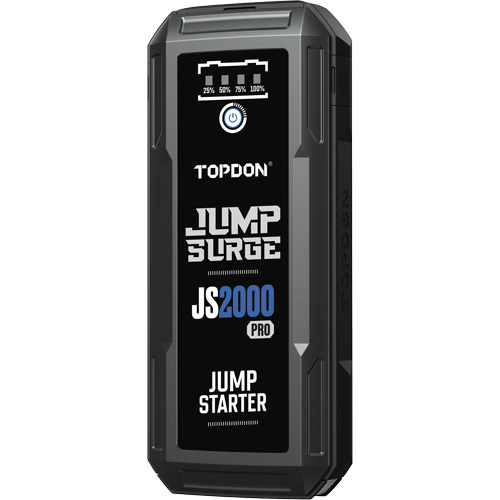 JumpSurge2000Pro 2500 Peak Amp Battery Jump Starter, Power Bank & Flashlight Action Paper