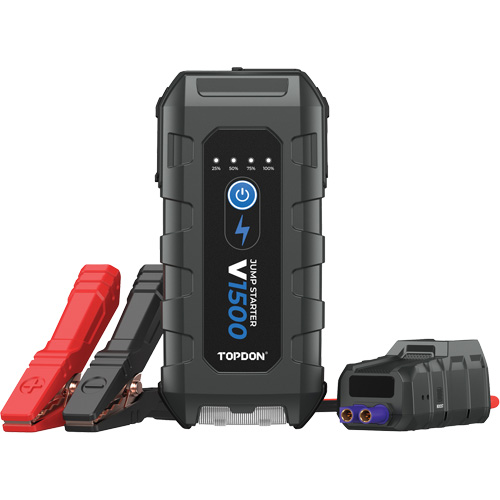 V1500 Jump Starter, Booster, Power Bank & Flashlight Action Paper
