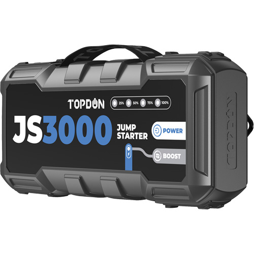 JumpSurge3000 Battery Jump Starter, Power Bank & Flashlight Action Paper