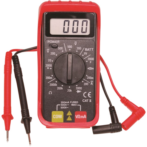 Digital Mini Multimeter with Holster Action Paper