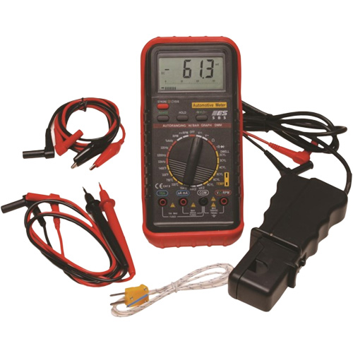 Deluxe Automotive Meter with RPM & Temperature Action Paper