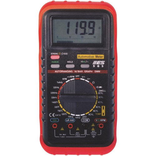 Deluxe Automotive Meter with RPM & Temperature Action Paper