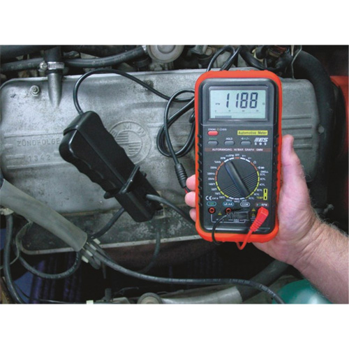 Deluxe Automotive Meter with RPM & Temperature Action Paper