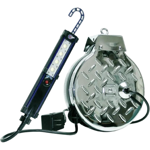 HEMITECH 4 Work Light, Hook, 720 Lumens Action Paper