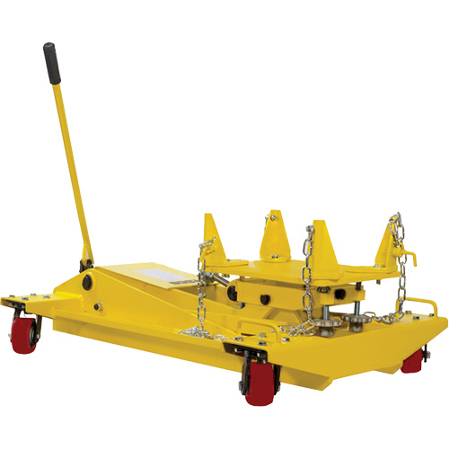 Yellow Jackit Transmission Jack, 2.2 Ton(s) Lifting Capacity Action Paper