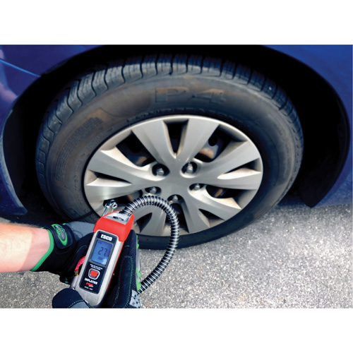 Pro Series Compact Digital Tire Inflator Action Paper