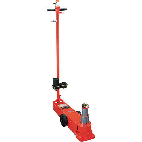 Telescopic Floor Jack, 25 Ton(s)/50 Ton(s), Air Hydraulic Action Paper