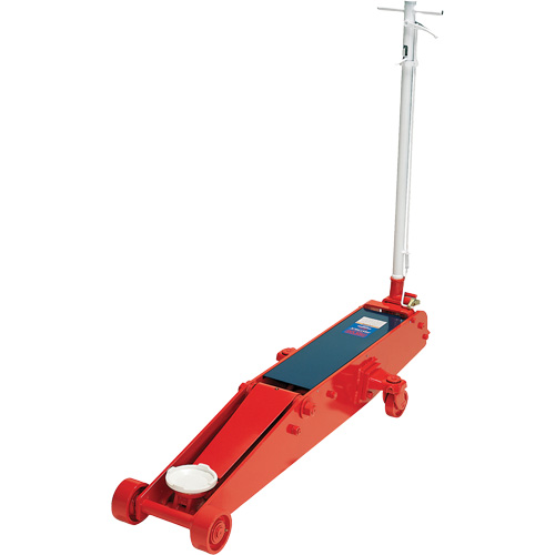 FASTJACK&reg; Floor Jack, 10 Ton(s) Capacity, 6-1/8" Lowered, 27-1/4" Raised, Manual Hydraulic Action Paper