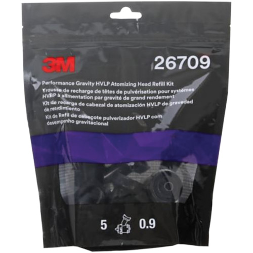 Performance Gravity HVLP Atomizing Head Refill Kit Action Paper