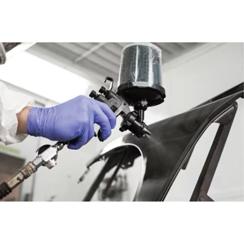 Performance Fine Finish Spray Gun System with PPS Cups, 13 CFM, 29 PSI Action Paper