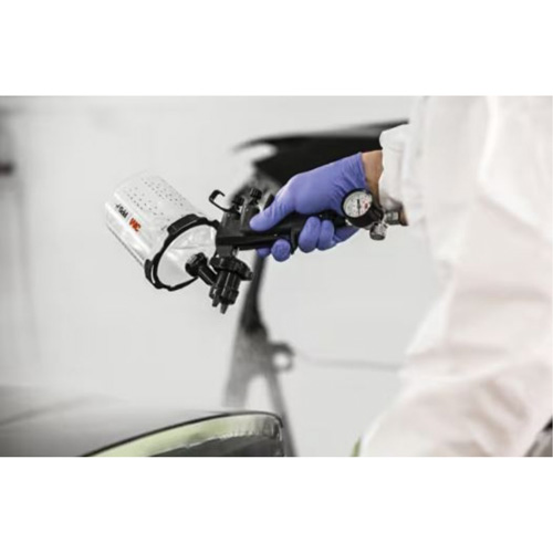 Performance Fine Finish Spray Gun System with PPS Cups, 13 CFM, 29 PSI Action Paper