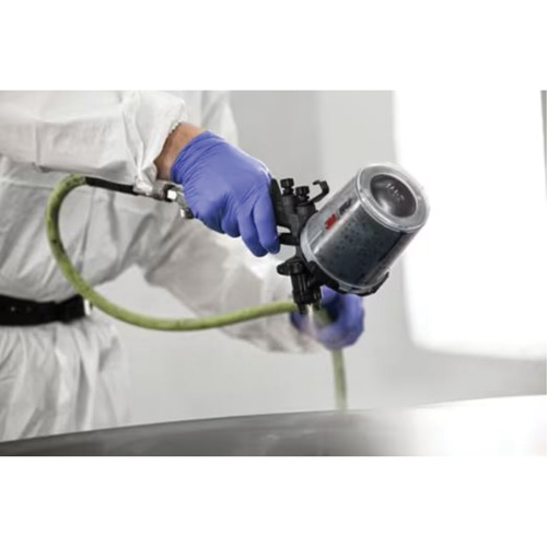 Performance Fine Finish Spray Gun System with PPS Cups, 13 CFM, 29 PSI Action Paper