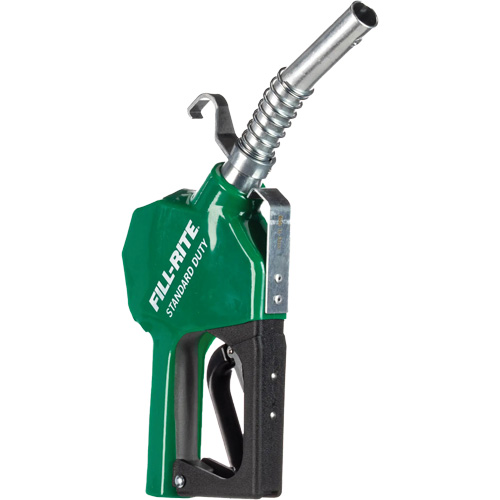 Green Automatic Gasoline Spout Nozzle Action Paper