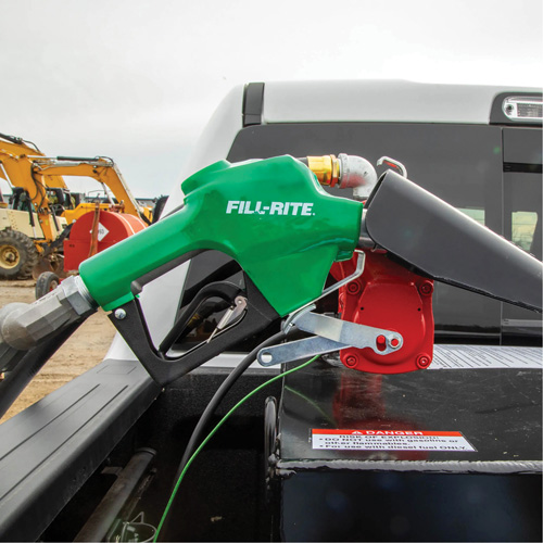 Pistolet de distribution automatique vert pour diesel Action Paper
