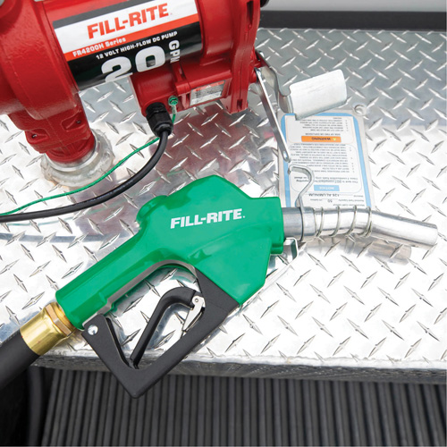 Pistolet de distribution automatique vert pour diesel Action Paper