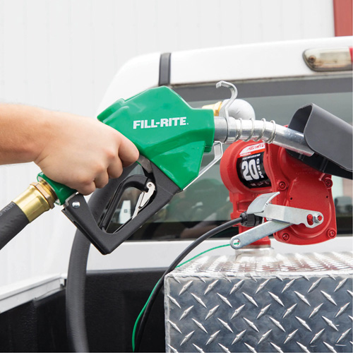 Pistolet de distribution automatique vert pour diesel Action Paper
