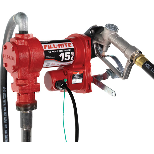 Pompe de transfert de carburant 12 V CC avec pistolet Action Paper