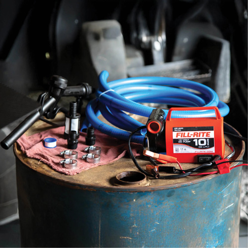Pompe de transfert de carburant 12 V CC avec pistolet Action Paper