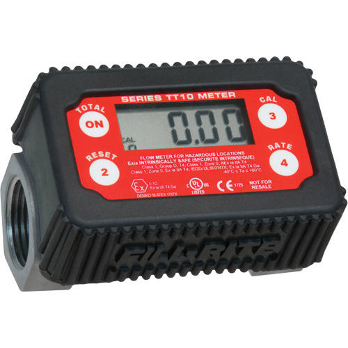 Compteur num&eacute;rique &agrave; 4 chiffres pour transfert de carburant 2-35 gal/min Action Paper