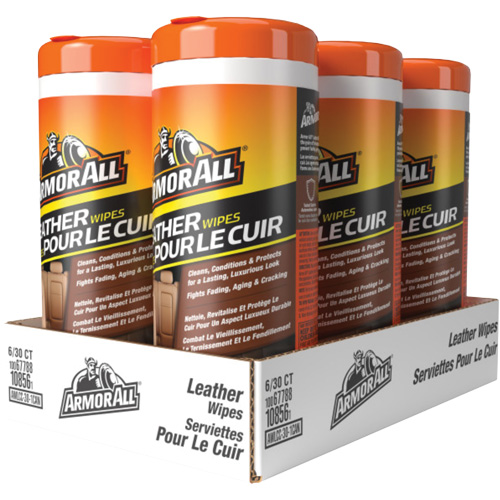 Extreme Shield + Ceramic Leather Treatment & Cleaning Wipes Action Paper